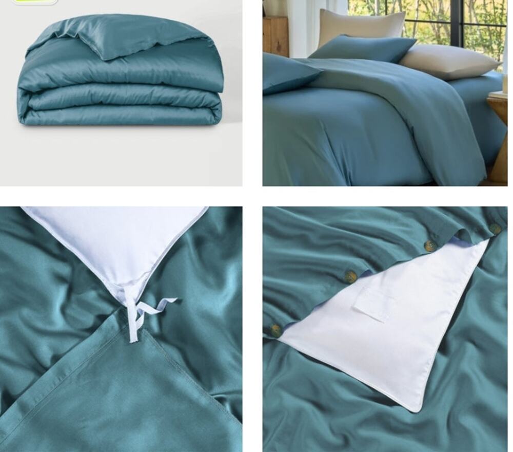 Sijo Bamboo Duvet Cover - Full/Queen - Clay